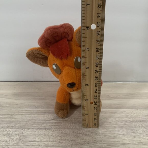 Vintage 1998 Applause Pokemon Vulpix Plush Cute Eyes - Picture 7 of 7